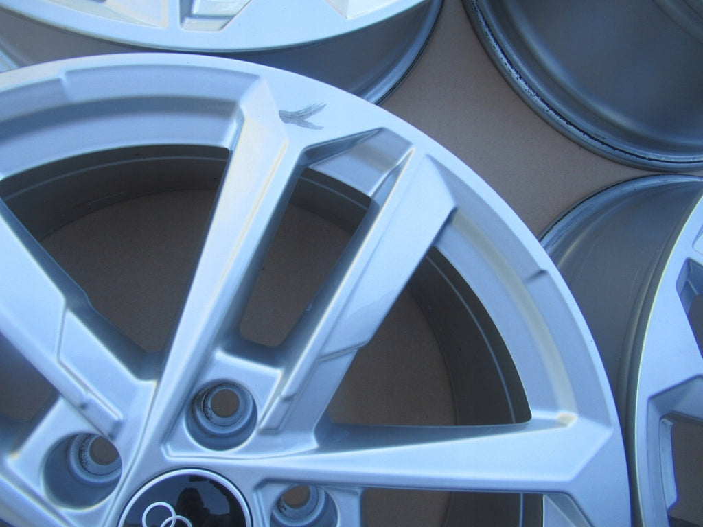 4x Alufelge 17 Zoll 6.5" 5x112 43ET Glanz Silber 8Y0601025L Audi Rim Wheel FEL2133754378gi