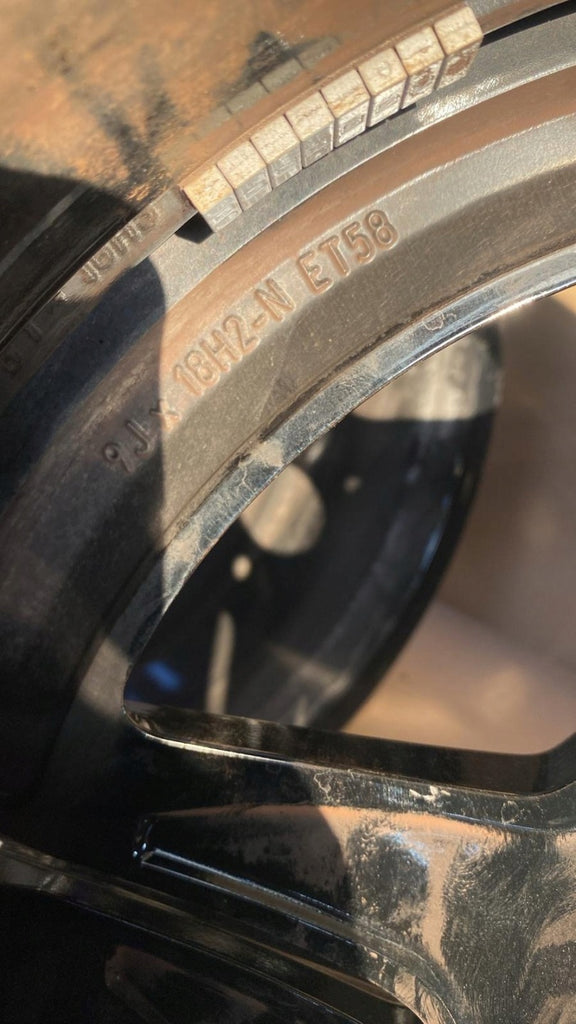 1x Alufelge 18 Zoll 9.0" 5x112 58ET Glanz Graphit A2064016600 Mercedes-Benz W206 FEL3874135970et