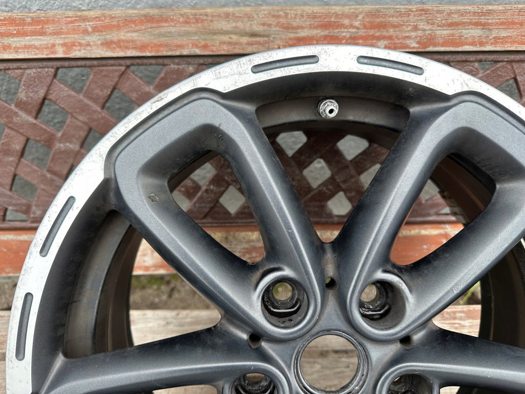 1x Alufelge 17 Zoll 7.0" 5x120 50ET Matt Schwarz 9812676 Mini Countryman FEL8876271390mk