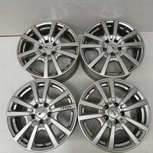 Laden Sie das Bild in den Galerie-Viewer, 4x Alufelge 17 Zoll 7.0" 5x112 51ET Glanz Silber Audi I Rim Wheel FEL2385732160ny