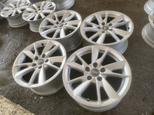 Load image into Gallery viewer, 4x Alufelge 16 Zoll 7.0" 5x112 35ET Glanz Silber 8W0601025 Audi A4 B8 Rim Wheel FEL4616345222dx