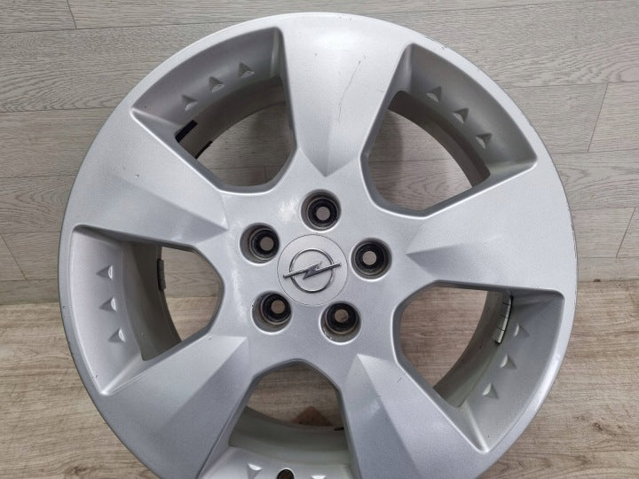 1x Alufelge 17 Zoll 7.0" 5x110 47ET Glanz Silber 9270014 Opel Vectra A C Zafira FEL8903984930iy