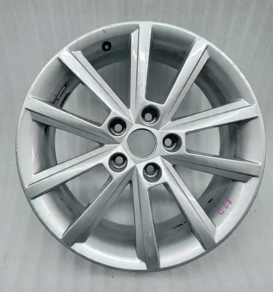 1x Alufelge 17 Zoll 7.0" 5x112 49ET 5E0601025E 5E0601025BT Skoda Superb Iii