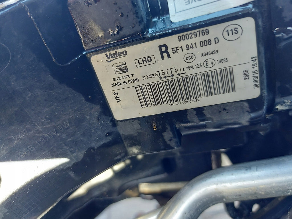 Frontscheinwerfer Seat Leon 5F1941008D Full LED Rechts Scheinwerfer Headlight