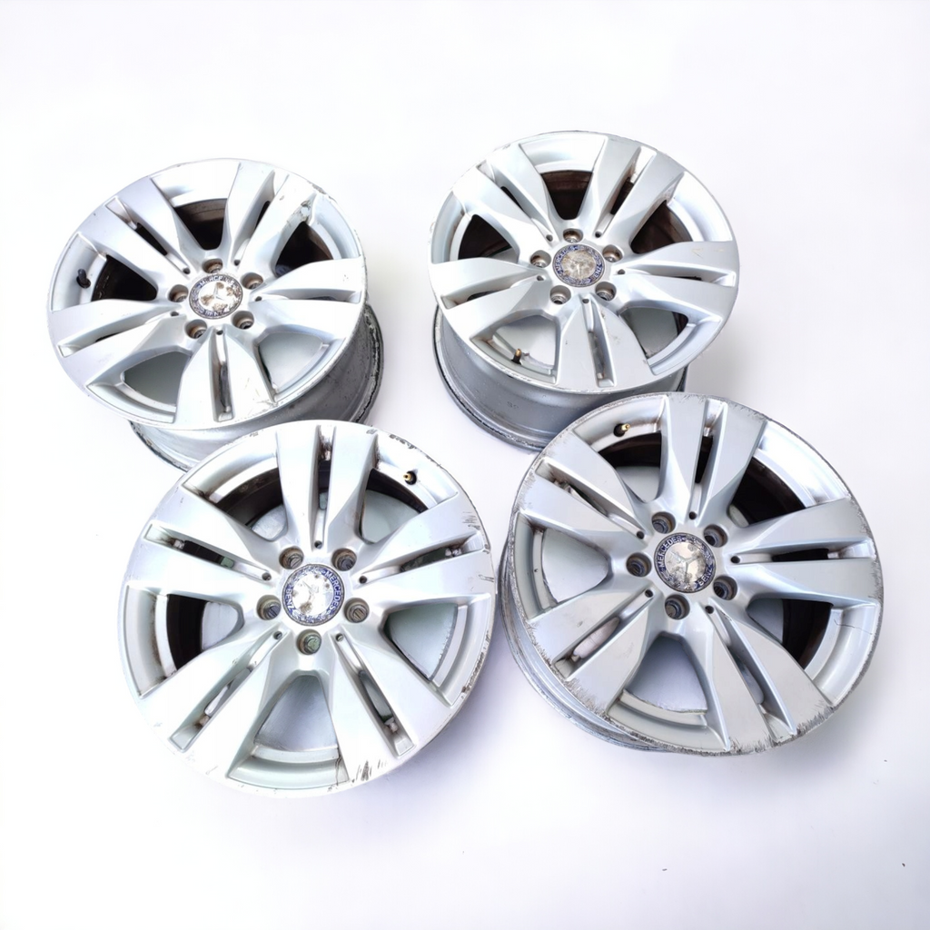 4x Alufelge 16 Zoll 8.0" 5x112 46ET Mercedes-Benz W212 Rim Wheel