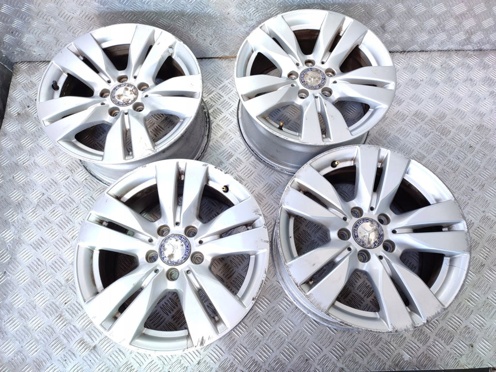 4x Alufelge 16 Zoll 8.0" 5x112 46ET Mercedes-Benz W212 Rim Wheel