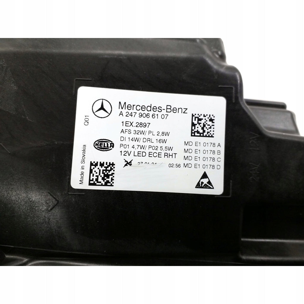 Frontscheinwerfer Mercedes-Benz Gla H247 A2479066107 LED Links Headlight SCH6408446409vw