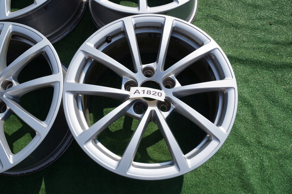 4x Alufelge 17 Zoll 7.5" 5x112 36ET Glanz Silber 4K0601025 Audi A6 C7 B9 FEL9665231377ou