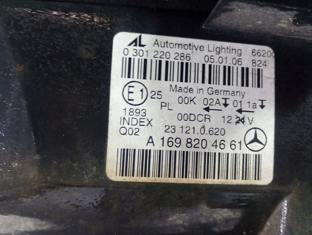 Frontscheinwerfer Mercedes-Benz W245 1698204661 Rechts Scheinwerfer Headlight SCH4465800218ns