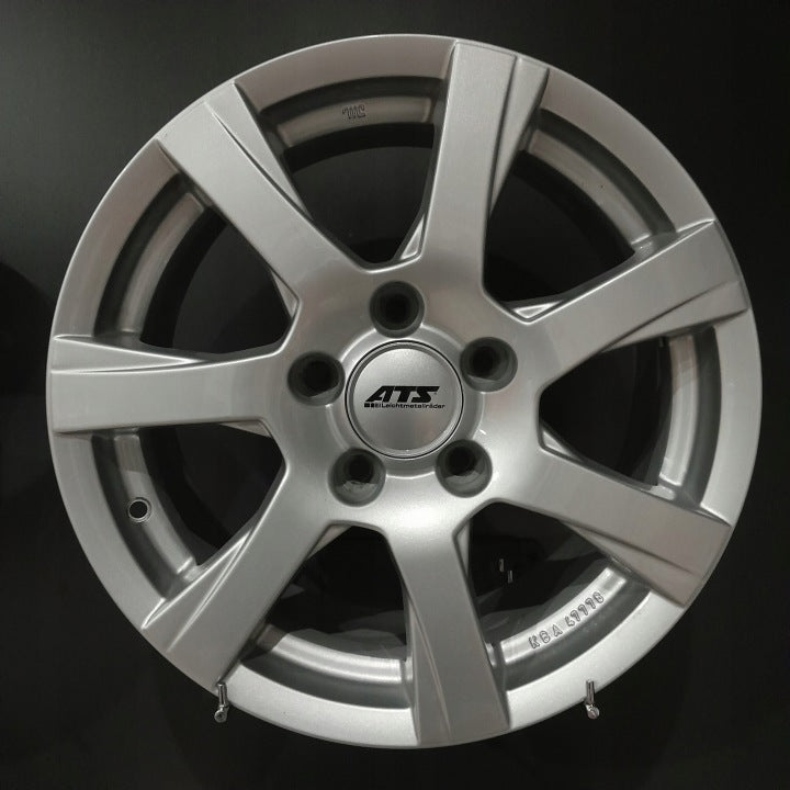 4x Alufelge 16 Zoll 7.5" 5x120 37ET Silber BMW F36 3 F30 F32 Rim Wheel FEL9435753688db