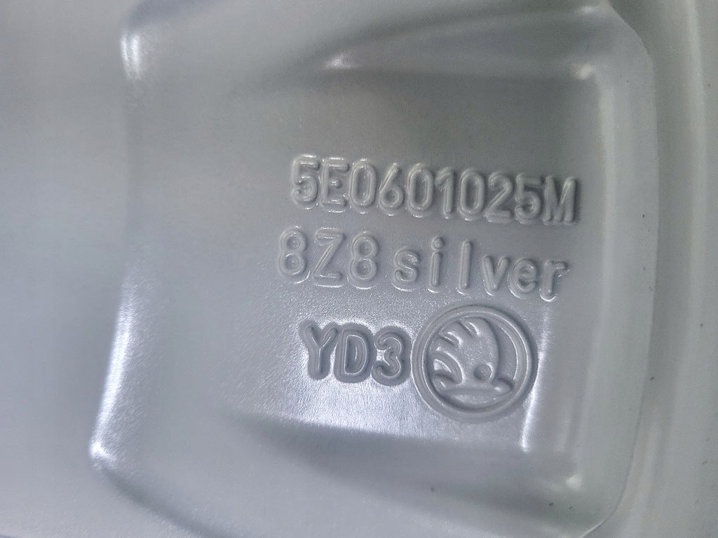1x Alufelge 16 Zoll 6.0" 5x112 48ET Glanz Silber 5E0601025M Skoda Octavia Iii FEL8079527179ac