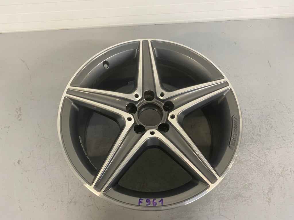 1x Alufelge 18 Zoll 8.0" 5x112 43ET A2134011800 Mercedes-Benz W213 Rim Wheel FEL6908653936qp