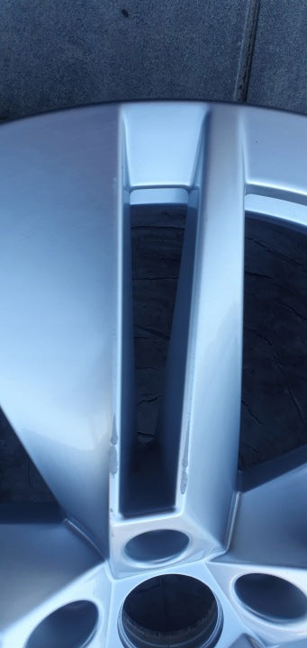 1x Alufelge 19 Zoll 8.0" 5x112 45ET Glanz Silber 5LA601025C Skoda Karoq Enyaq FEL4319222647he