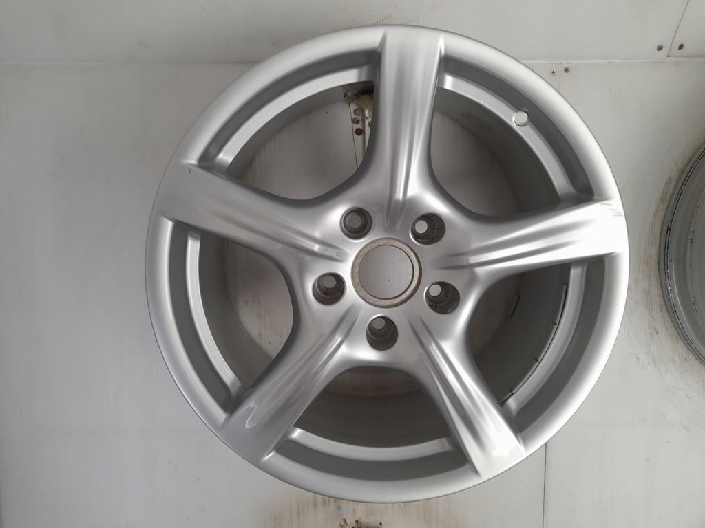 1x Alufelge 18 Zoll 9.0" 5x130 53ET Glanz Silber 97036213802 Porsche Rim Wheel FEL8895670848qc