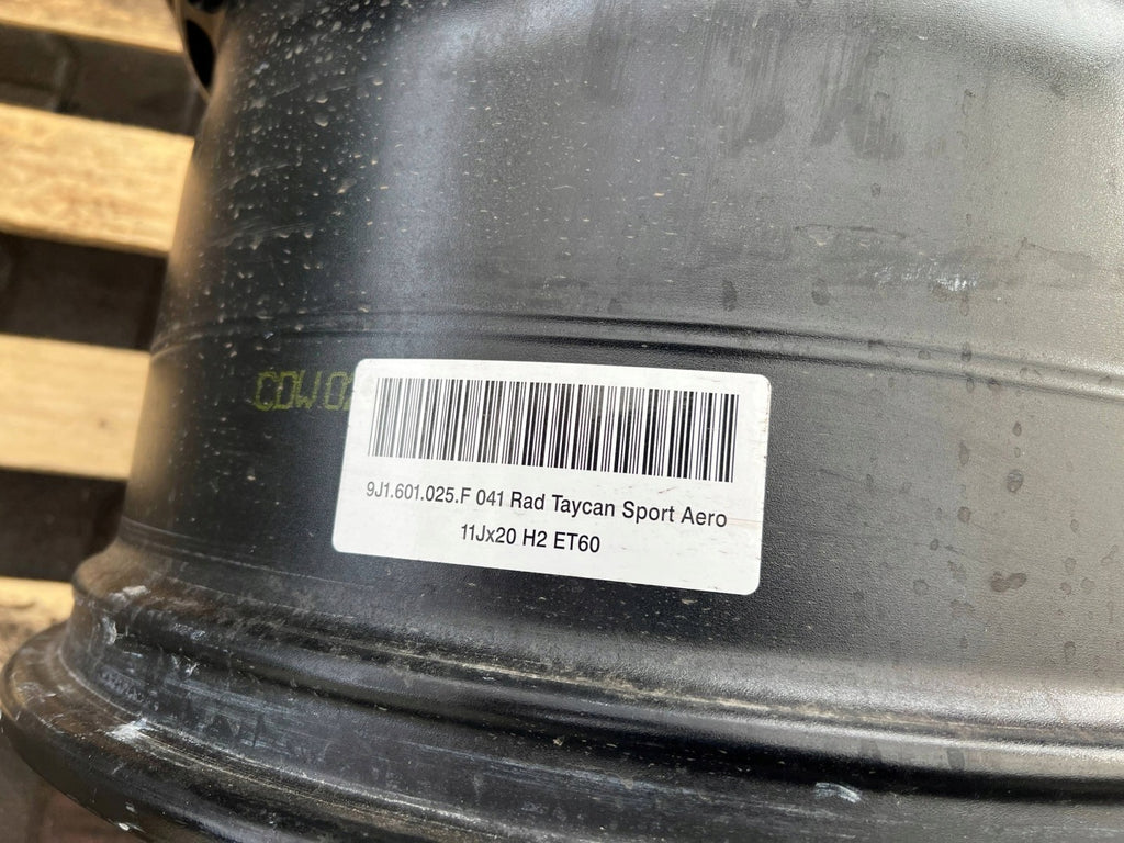1x Alufelge 20 Zoll 9J1601025F Porsche Taycan Rim Wheel FEL2042871615be