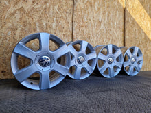 Laden Sie das Bild in den Galerie-Viewer, 4x Alufelge 16 Zoll 6.5" 5x112 50ET Glanz Silber 1T0601025C VW I Rim Wheel FEL2909002518he
