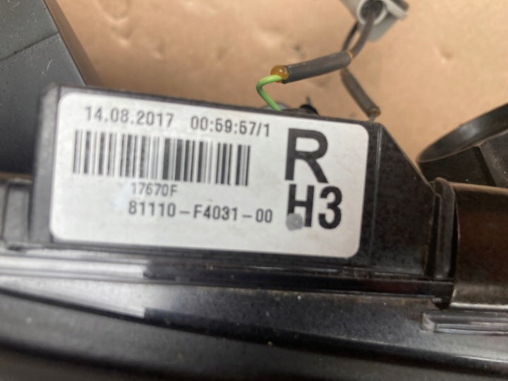 Frontscheinwerfer Toyota Chr 81110-F4031-00 Rechts Scheinwerfer Headlight SCH6763301707yr