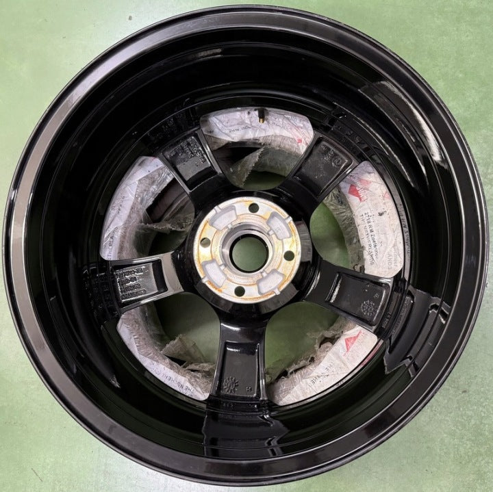1x Alufelge 17 Zoll 7.0" 4x108 38ET Glanz Schwarz 9832281680 Opel Rim Wheel FEL3408119699ob