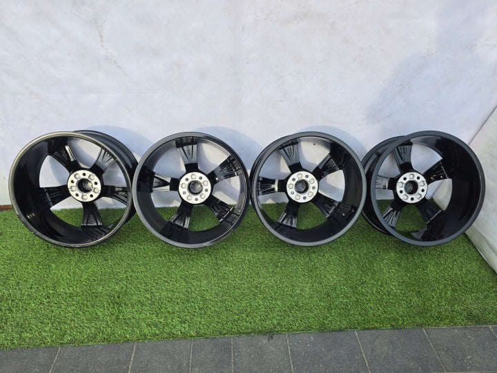 4x Alufelge 19 Zoll 7.0" 5x112 34ET Glanz Schwarz 80A601025K Audi Q5 Rim Wheel FEL8965011367sx
