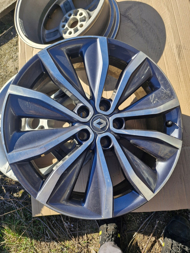 1x Alufelge 16 Zoll 6.5" 4x100 44ET Glanz Silber 403005079 Renault Rim Wheel