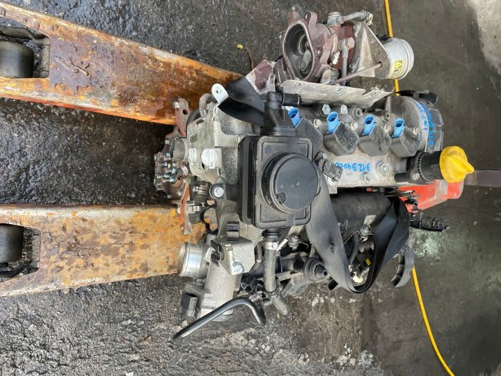 Motor Fiat 500 312B4000 1.4 TJET Benzin Engine Unkomplett MOT9668906088xq