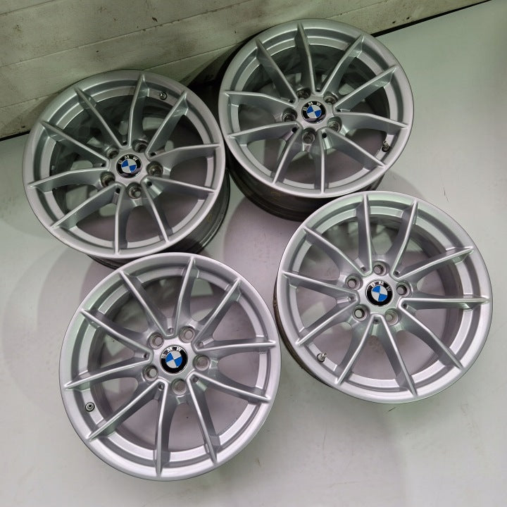 4x Alufelge 16 Zoll 6.5" 5x112 22ET Glanz Grau 6883515 BMW G21 G20 Mg Rim Wheel FEL8600876044hh