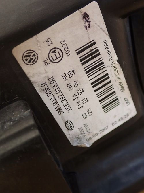 Frontscheinwerfer VW Golf V Plus 5M1941006 Rechts Scheinwerfer Headlight SCH5211683708wx