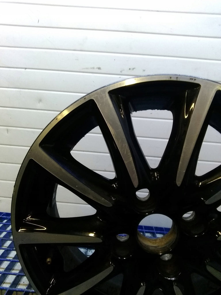 1x Alufelge 15 Zoll 4.5" 4x100 35ET Glanz Schwarz PW457-0H003 Toyota Aygo