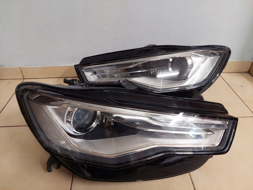 Frontscheinwerfer Audi A6 4G0941006F 4G0941005F Xenon Ein Satz Headlight