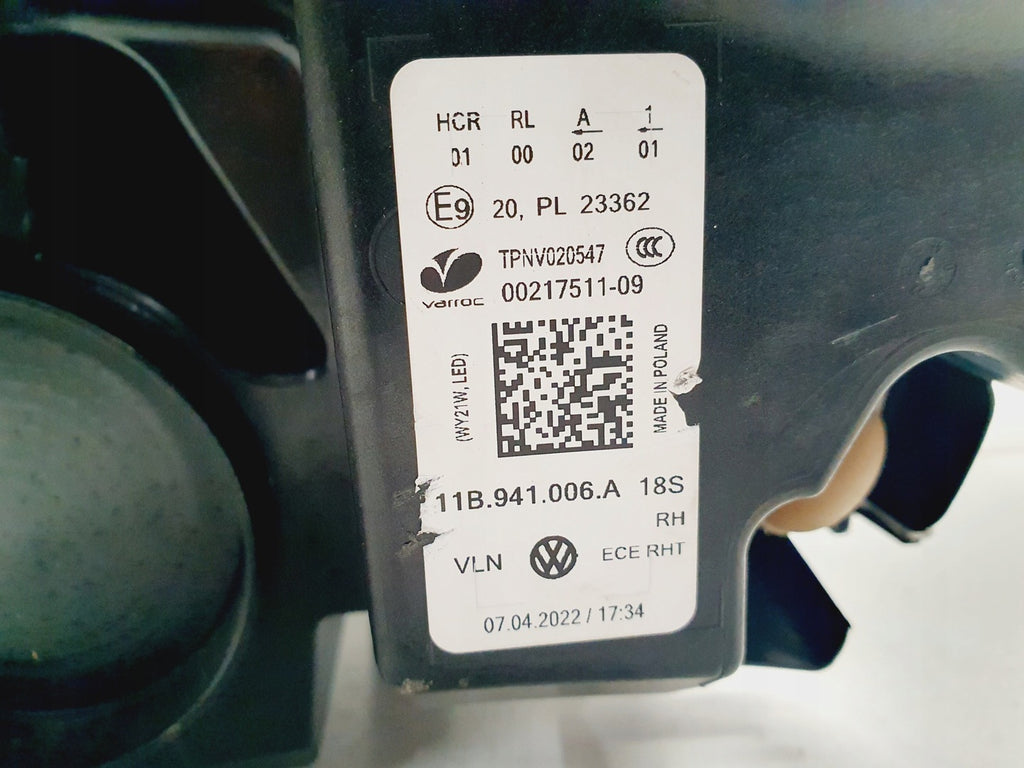 Frontscheinwerfer VW Id.4 11B941006A LED Rechts Scheinwerfer Headlight SCH2970083377ti