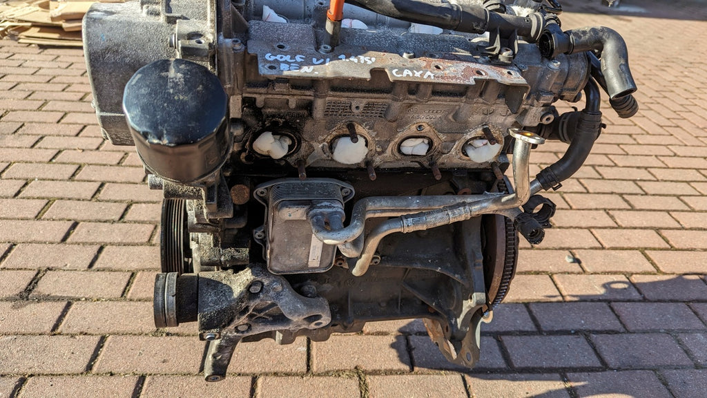 Motor VW Golf VI CAXA 1.4 TSI 122PS 90kW 2016 Benzin Engine Unkomplett