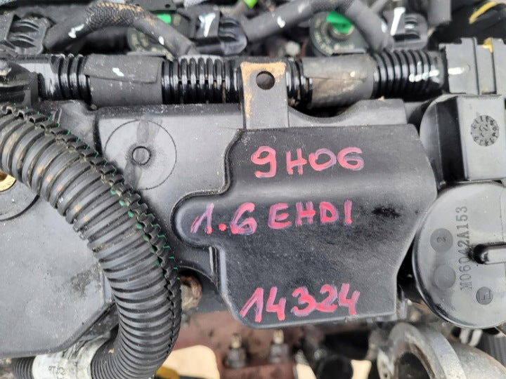 Motor Peugeot Partner 9H06 1.6 EHDI Diesel Engine Komplett MOT7879134226xi