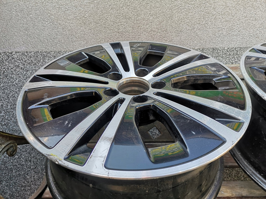 1x Alufelge 17 Zoll 7.5" 5x112 40ET Glanz Schwarz A2134015100 Mercedes-Benz W213