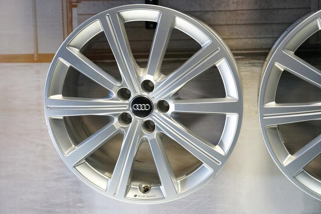 4x Alufelge 19 Zoll 7.5" 5x112 33ET Glanz Silber 83A601025AB Audi Q3 Rim Wheel