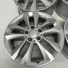 Load image into Gallery viewer, 4x Alufelge 17 Zoll 7.0" 5x112 48ET Glanz Silber A2054018000 Mercedes-Benz W205 FEL6624017435yz