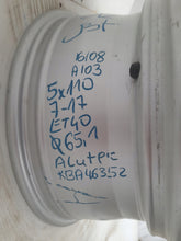 Load image into Gallery viewer, 1x Alufelge 17 Zoll 7.0" 5x110 40ET Rim Wheel FEL8482651544yc
