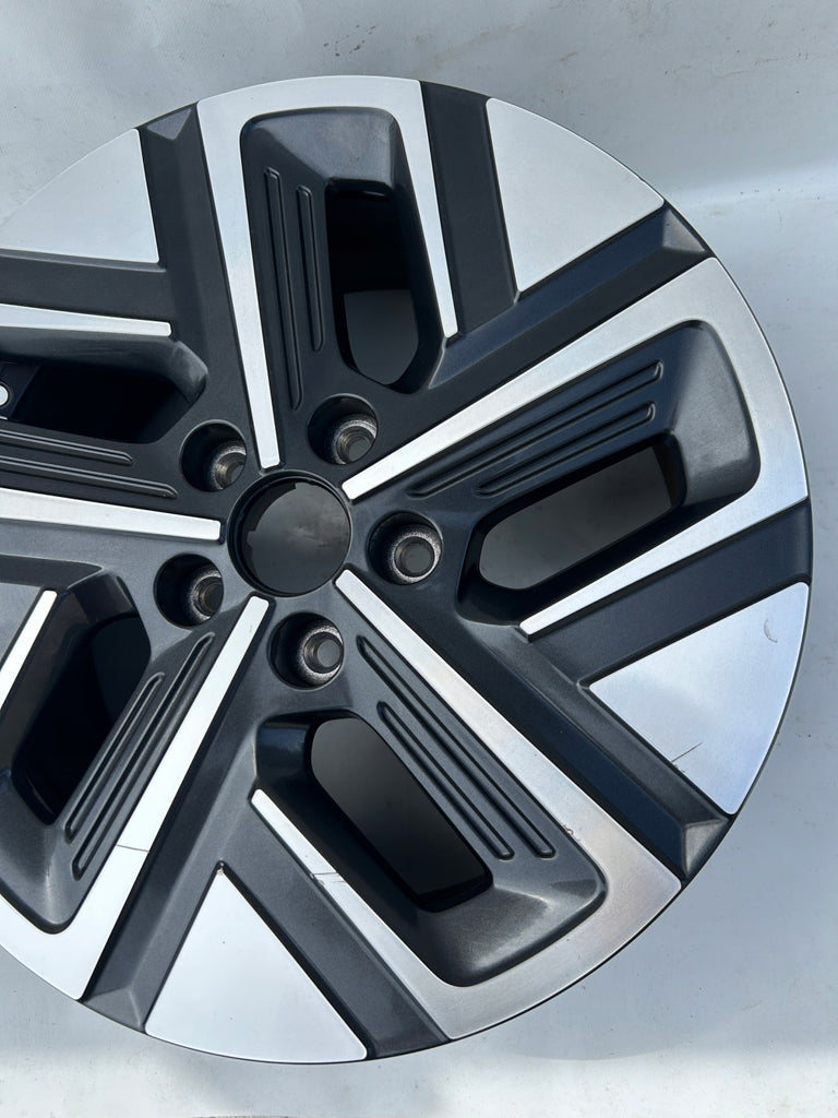 1x Alufelge 17 Zoll 7.0" 5x114.3 50ET Glanz 52910-DD000 Hyundai Kona Rim Wheel FEL7767213272mc