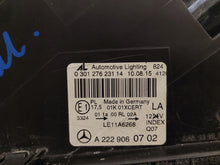 Laden Sie das Bild in den Galerie-Viewer, Frontscheinwerfer Mercedes-Benz W222 A2229060702 LED Links Headlight