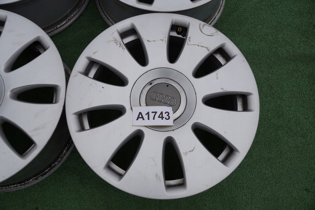 4x Alufelge 16 Zoll 7.0" 5x112 42ET Glanz Silber 8E0601025BB Audi A4 B6 B7 FEL8699467712bo
