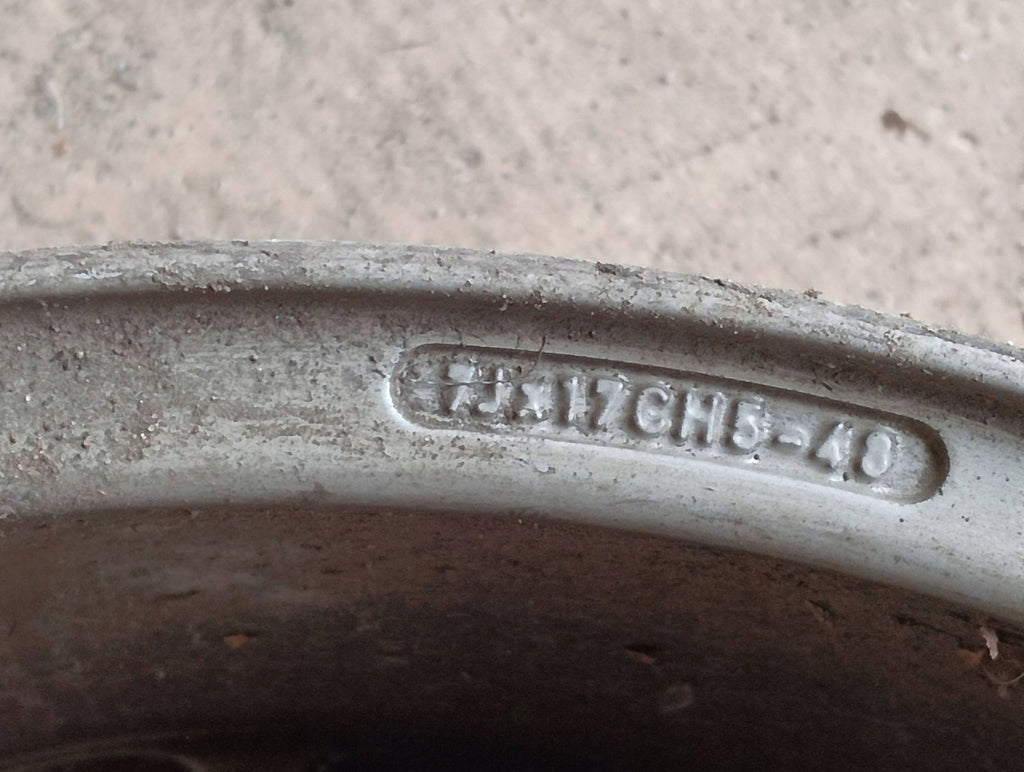 1x Alufelge 17 Zoll 5x108 DV138T02 Peugeot 508 Rim Wheel FEL2402424488ya