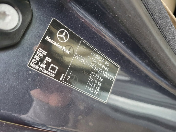 Motor Mercedes-Benz Clk C209 272940 3.0 231PS 170kW 147TKm Benzin Unkomplett MOT6841455518tx