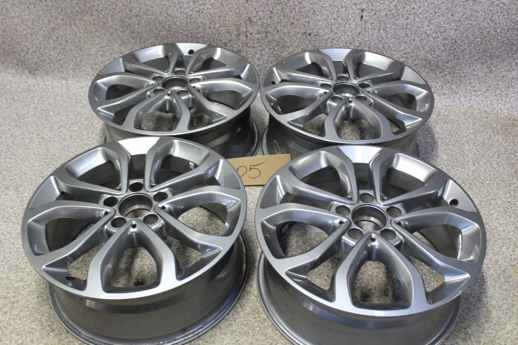 4x Alufelge 17 Zoll 7.0" 5x112 48 5ET Glanz A2054010200 Mercedes-Benz W205 FEL7864485940je