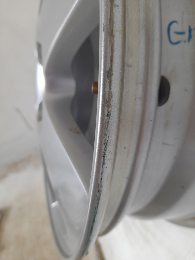 1x Alufelge 15 Zoll 6.0" 4x114.3 49ET Glanz Silber Rim Wheel FEL1890356163jq