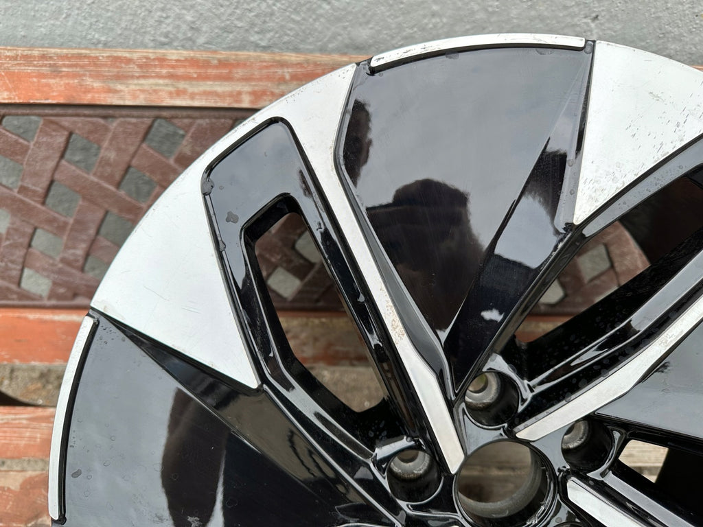 1x Alufelge 19 Zoll 8.0" 5x112 45ET Glanz Schwarz 11A601025 VW Id.4 Rim Wheel FEL3651970848kj