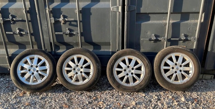 4x Alufelge 16 Zoll 6.5" 5x114.3 47ET 403000068R Renault Megane III Scenic FEL4462567209nb