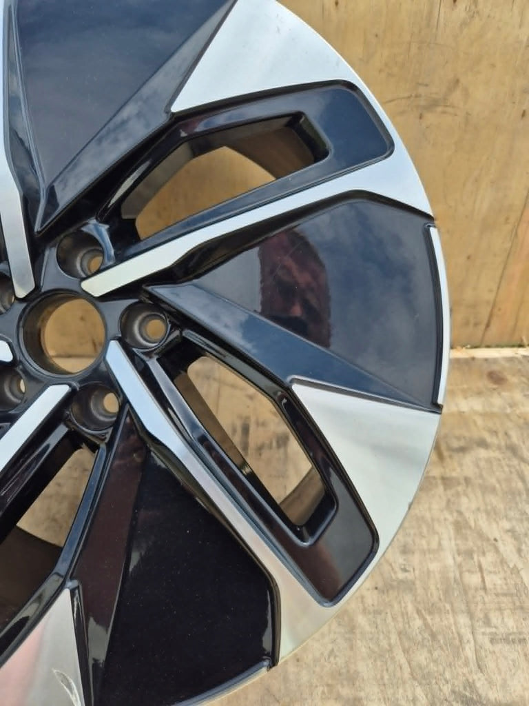 1x Alufelge 19 Zoll 8.0" 5x112 45ET Glanz Schwarz 11A601025 VW I Rim Wheel FEL9074548999ji