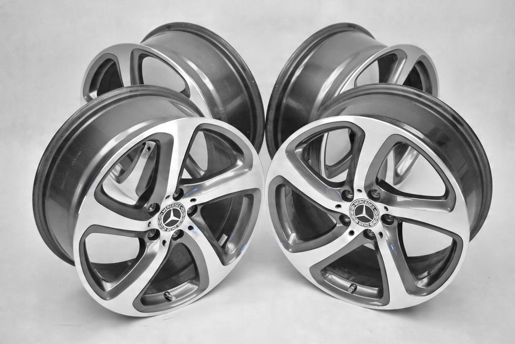 4x Alufelge 18 Zoll 8.0" 5x112 43ET A2134013200 Mercedes-Benz W213 Rim Wheel