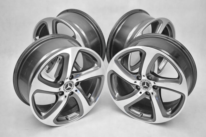 4x Alufelge 18 Zoll 8.0" 5x112 43ET A2134013200 Mercedes-Benz W213 Rim Wheel FEL4658524517ii