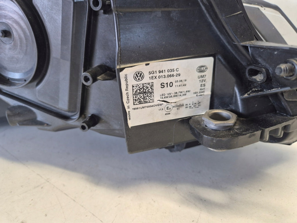 Frontscheinwerfer VW Golf VII 5G1941035C Links Scheinwerfer Headlight SCH6862399366lx