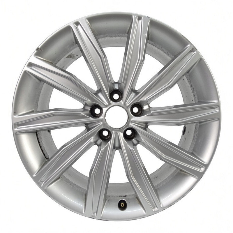 1x Alufelge 19 Zoll 8.5" 5x112 40ET Glanz Silber 4K0601025G Audi A6 C8 Rim Wheel